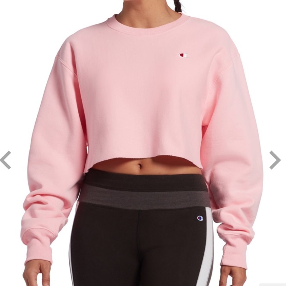 Champion long sleeve crop top